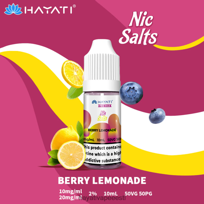 Hayati Flavour List - Hayati Pro Max niksoolad marjalimonaad N6LJBF228