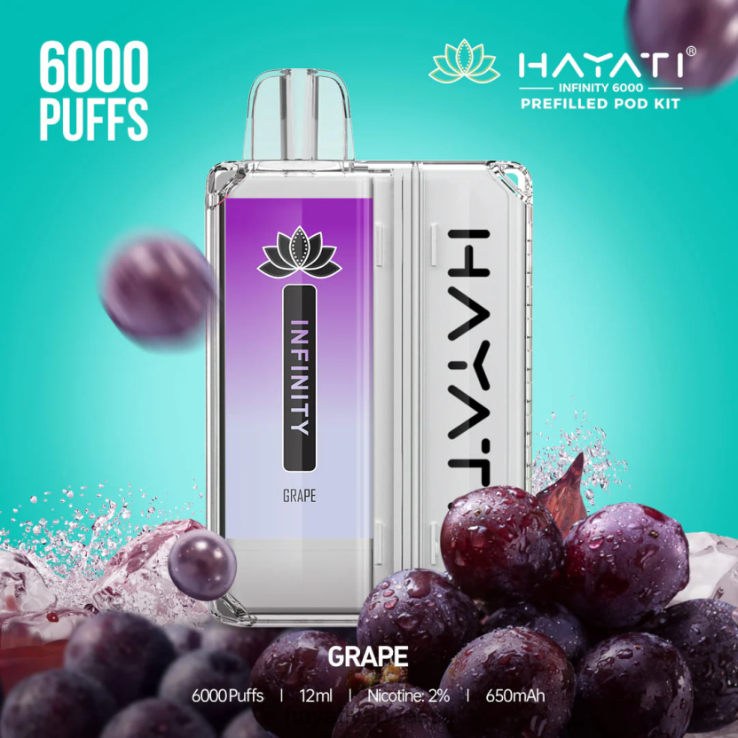 Hayati Store Eesti - Hayati Infinity 6000 taskukomplekti viinamari N6LJBF150