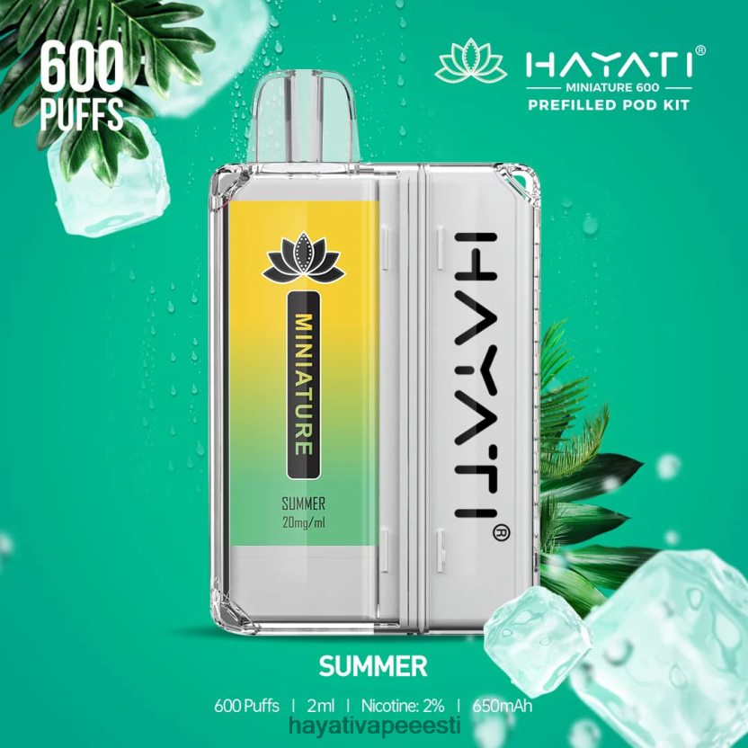 Hayati Flavour List - Hayati Miniature 600 kaunakomplekti suvi N6LJBF48