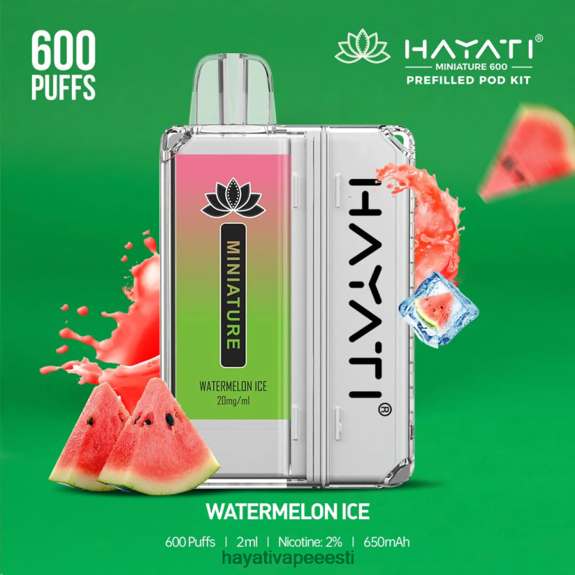 Hayati Store Eesti - Hayati Miniature 600 kaunakomplekti arbuusi jää N6LJBF50