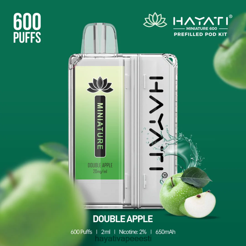 Hayati Tallinn - Hayati Miniature 600 kaunakomplekti kahekordne õun N6LJBF32