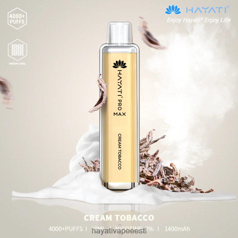 Hayati Vape Review - Hayati Pro Max ühekordselt kasutatavad koortubakas N6LJBF136